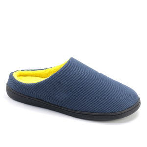 Slip ligero de los hombres en zapatillas de casa de espuma de memoria de dos tonos originales Calzado antideslizante para interi - Product Image 3