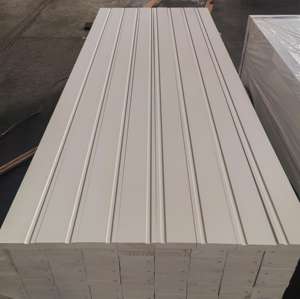 Witgeprimed Zachthout Branddeur Voering - Product Image 3