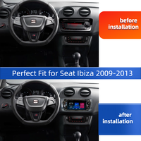 Autoradio Android 13 avec écran tactile IPS 7 pouces, Android Auto, CarPlay, navigation GPS, WiFi/USB intégrés pour Seat Ibiza 2009-2013