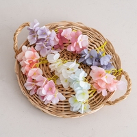 MW07309 Seiden hortensie Künstliche Blumen für DIY Handgemachte Haarschmuck Blumen kränze Blume Wand dekoration Fotografie Requisiten