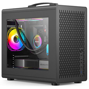 Boîtier pour ordinateur de jeu ATX ITX M-ATX Mid Tower <span class=keywords><strong>Gamer</strong></span> Cabinet Customization Gaming Transparent Computer Case Towers - Product Image 2