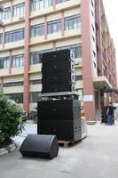 Altavoz de arreglo lineal pasivo Seer AX-210 dual de 10 pulgadas, de madera de abedul, 800W RMS, para escenario