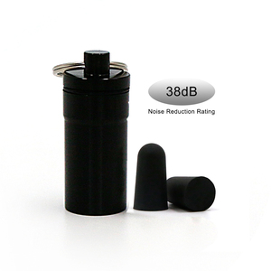 من المصنع ، سدادات أذن سوداء مريحة مضادة للضوضاء ، سدادات أذن من الفوم الصناعي ، سدادات أذن من الفوم الصناعي لإلغاء الضوضاء - Product Image 2