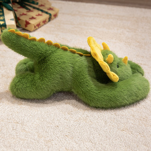 Juguete <span class=keywords><strong>de</strong></span> peluche relleno <span class=keywords><strong>de</strong></span> algodón orgánico súper suave Características ponderadas <span class=keywords><strong>de</strong></span> dinosaurio triangular y perro perezoso <span class=keywords><strong>de</strong></span> alta calidad - Product Image 5