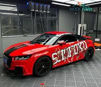 Tendencias en Vinilos para Autos Rojos 2025, Película Brillante para Cambio de Color de Automóviles: Superficie Auto-Reparable, Fácil Instalación en Sedanes/SUVs