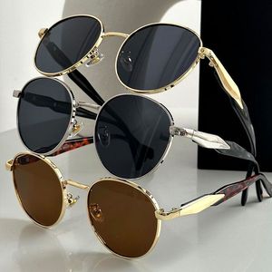 2026 Round Sunglasses Retro Metal High Quality UV400 Protection Fashion Unisex Casual <b>Sunscreen</b> - Product Image 4
