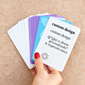 Servizi di Stampa Personalizzata per <span class=keywords><strong>Giochi</strong></span> di Carte con <span class=keywords><strong>Domande</strong></span> e Risposte, Mazzo di Carte da Gioco per Famiglia - Product Image 1