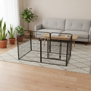 Dog <strong>Cage</strong>, Dog Fence, Home Indoor Pet Fence, Free Combination of Small, Medium and Large Dog Fences - Product Image 5