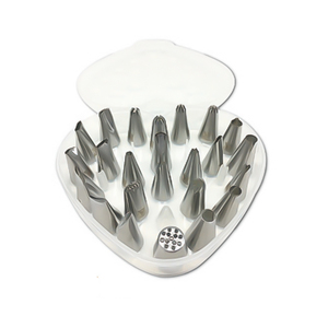 เคล็ดลับฟรอสติ้งสแตนเลสสำหรับชุดท่อไอซิ่งสำหรับขนม DIY, บัตเตอร์ครีม, คุกกี้, พัฟ, คัพเค้ก, เครื่องมืออบเค้ก - Product Image 1