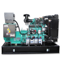 Generador diésel silencioso/abierto de fábrica GTL, con motor DCEC/per-kins/Doosan