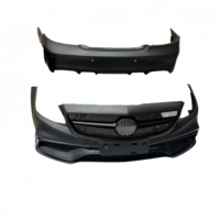Body Kit Bumper Depan & Belakang Berkualitas Tinggi untuk Mercedes CLS W218 Upgrade ke AMG CLS63, Presisi Pas Tanpa Kerusakan Saat Pemasangan