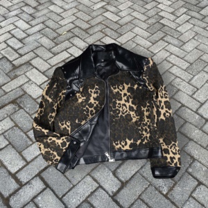 Vestes en toile vintage à imprimé camouflage et patchwork avec fermeture éclair pour hommes, service OEM d'automne - Product Image 5