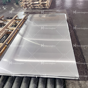 Placa de chapa de acero inoxidable laminada <span class=keywords><strong>en</strong></span> frío de 3mm de grado alimenticio de suministro de fábrica superior de China con acabado 2B BA 201 304 <span class=keywords><strong>316</strong></span> 316L 1,4305 1,4401 - Product Image 1