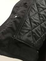 Uniformes d'hiver Vestes de circulation Veste matelassée 100% Polyester Shell pour l'hiver Vêtements longs Longueur Taille personnalisée Marque OEM