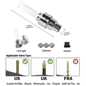 Luces LED con Sensor de Movimiento para Ruedas de Bicicleta de Montaña, Accesorios de Luz para Radios de Rueda, Luces de Neón Intermitentes - Product Image 3