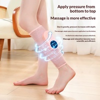 Usine en gros Portable Air Compression chauffage jambe et mollet masseur sans fil genou masseur pour Muscles Relaxation