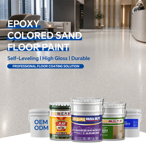 Peinture acrylique imperméable pour intérieur et extérieur, aspect marbre, surface de carrelage, peinture acrylique époxy - Product Image 5