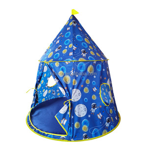 Carpa de Juego Infantil Plegable con Diseño de Astronauta y Castillo de Princesa para Interiores y Exteriores - Product Image 2