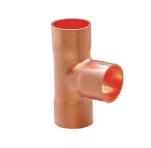 暖通空调配件铜配件管道减少三通铜配件