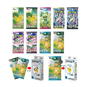 Vente chaude, boîte de cartes à collectionner Pokémon en chinois simplifié original, Vol.2, paquet Gem, cartes Pokémon, boîte de <span class=keywords><strong>booster</strong></span>, cadeau - Product Image 3
