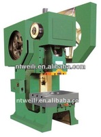 Machine professionnelle de fabrication d'œillets J23 Tongwei 380V avec pompe hydraulique de haute précision et roulement de moteur
