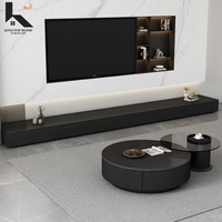 Ensemble élégant de meuble TV et table basse, meubles modernes de luxe pour la maison et l'hôtel