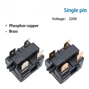 Relé Miniatura de 4 Pines Sellado, Protector de Sobrecarga para Arranque de Compresor de Refrigerador, Repuestos para Compresor de Refrigerador - Product Image 3