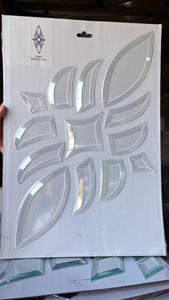 5mmclear Phao vát kính cho kính màu tam giác vuông hình chữ nhật vát kính khách hàng kích thước bằng tay Đánh Bóng Cạnh - Product Image 6