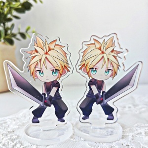 Figuras Acrílicas Personalizadas OEM ODM de <span class=keywords><strong>Final</strong></span> <span class=keywords><strong>Fantasy</strong></span> VII: Cloud, Tifa, Aerith, Sephiroth, Cait Sith - Product Image 5