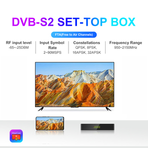 Ricevitore TV Satellitare DVB-S2/S2X FTA H.265 HEVC HD 1080P con WiFi/Ethernet Integrato, <span class=keywords><strong>Box</strong></span> Digitale GX6607H LNB in Plastica, Banda <span class=keywords><strong>C</strong></span>/Ku Gratuita - Product Image 2