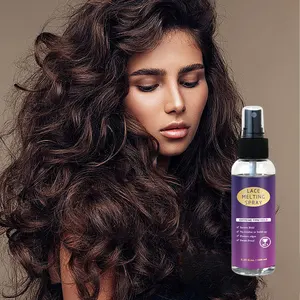 OEM Strong Hold Quick Dry Schützt Edge Glueless Perücke Lace Melting Spray Haarspray Unsichtbares Finishing-Halte-Spray