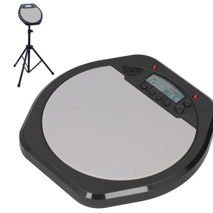 8in trống nhịp kỹ thuật số LCD analog điện tử bộ gõ nhịp điệu huấn luyện viên với cáp USB - Product Image 4