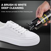 Vente en gros 200ml noir Sneaker chaussure nettoyant activité écologique décontamination détachant prix de gros