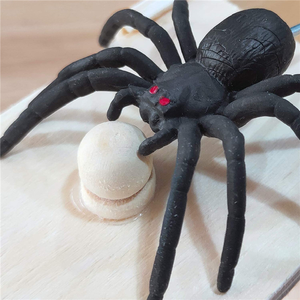 Hot Bán Bằng Gỗ Scare Hộp Đùa Spider Prank Bug Đồ Chơi Đáng Sợ Sợ Hộp Bằng Gỗ Spider Hộp - Product Image 1