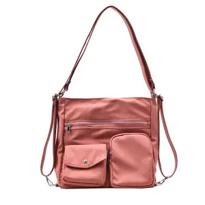 סטודנטים ספר ילדה יוקרה שקיות חוף נשים קיץ crossbody תיק מותאם אישית כיכר בד כותנה בד קניות תיק