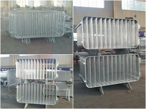 Dễ dàng cài đặt thép xách tay vuông crowed chướng ngại vật sân khấu kiểm soát đám đông rào cản cho buổi hòa nhạc để bán nhà máy bán hàng trực tiếp - Product Image 4