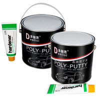 Mastic polyuréthane de qualité automobile à prise rapide et adhérence ferme pour une surface impeccable, avec durcisseur, pour la réparation des rayures et des bosses de carrosserie – Vente en gros