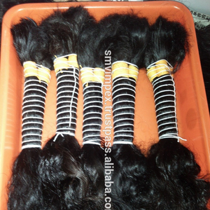 Cheveux humains en vrac naturels, Remy, qui ne s'emmêlent pas, perte et emmêlement, bon service, livraison rapide Meilleure qualité vierge cheveux en vrac - Product Image 6