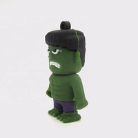 Flashdisk Marvel lucu Hulk Usb Flash Pen Drive stik memori Super