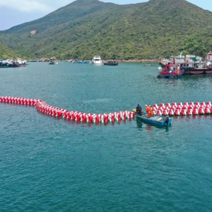 Giá thấp Durable <span class=keywords><strong>HDPE</strong></span> nổi sóng Breaker/Nhựa đê chắn sóng - Product Image 6