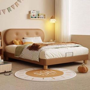 2025 New Modern Kids Princess Daybed with Cotton Upholstery for Boys & Girls Full Size Wood <b>Frame</b> Comfortable for Small Bedrooms - Product Image 6