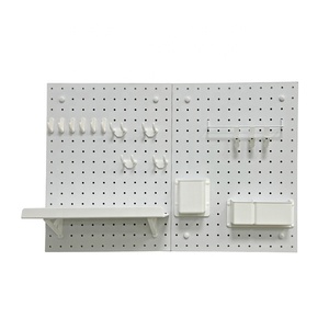Self-Adhesive Pegboard Set for and Office Organizer for <b>Living</b> Room Space - Product Image 2