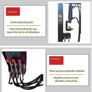 10 - 26 Zoll Automatische Felgenreparaturmaschine für Diamant-Alufelgen CNC-Raddrehmaschine Schneidemaschine - Product Image 5