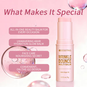 Baume multi-usage nourrissant et hydratant pour le visage, le corps, les mains et les cheveux, couleur rose, améliorant l'éclat, anti-rides, très vendu - Product Image 3