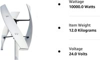 Système d'éolienne verticale de toit de type H XDS Chine 500W-10KW pour usage domestique sur réseau, vitesse du vent nominale de 12 m/s, hauteur de tour de 3m à 50m