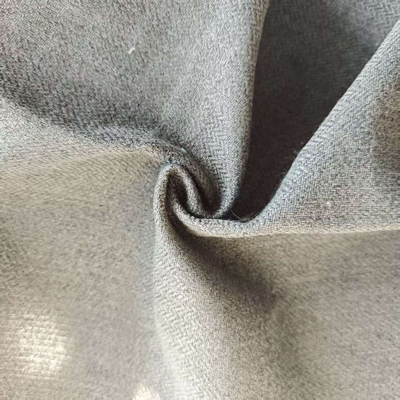 Wholesale 105GSM 100% Polyester Woven Plain Texture Anti-Pill Stain Resistant Faux Furniture Fabric 48 Colors Custom OEM for
