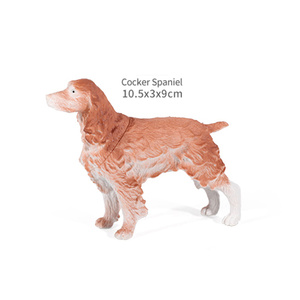 Promocional 6 estilos Material plástico 9CM animales de granja realista 3D pequeño <span class=keywords><strong>Akita</strong></span> <span class=keywords><strong>Inu</strong></span> mascotas perros jugar juguete para niños - Product Image 2