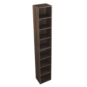 HIKUYA Mdf 8-<b>Shelf</b> Bookcase for <b>Bedroom</b> Children's Room Office Storage <b>Shelf</b> Modern Luxury Living Bookshelf ZY167 Wooden Bookshe - Product Image 3