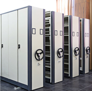 Armoires de classement d'archives spéciales, <span class=keywords><strong>armoire</strong></span> métallique d'archives avec rail coulissant, classeur à roulettes, armoires denses - Product Image 3