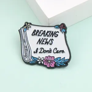 Le ultime notizie di lettere di giornale dei cartoni animati <span class=keywords><strong>non</strong></span> <span class=keywords><strong>mi</strong></span> <span class=keywords><strong>interessa</strong></span> lo smalto in metallo divertente spilla con spilla distintivo zaino gioielli regalo - Product Image 3